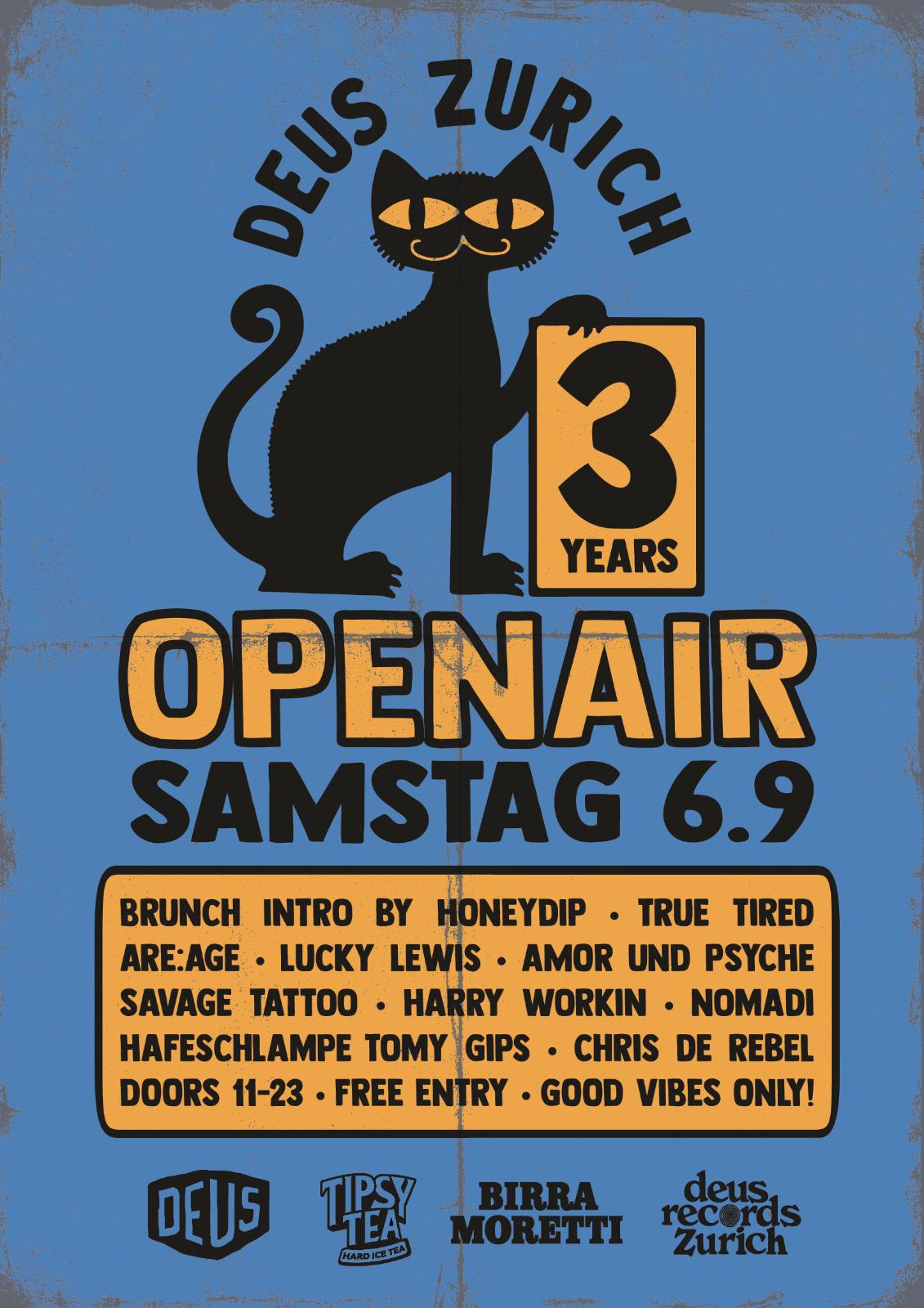 Deus Zürich 3 Years Openair