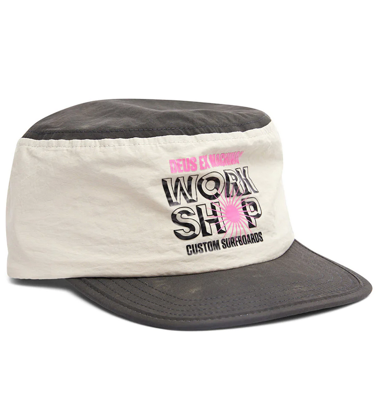 Cap WORKSHOP PILLBOX dirty white