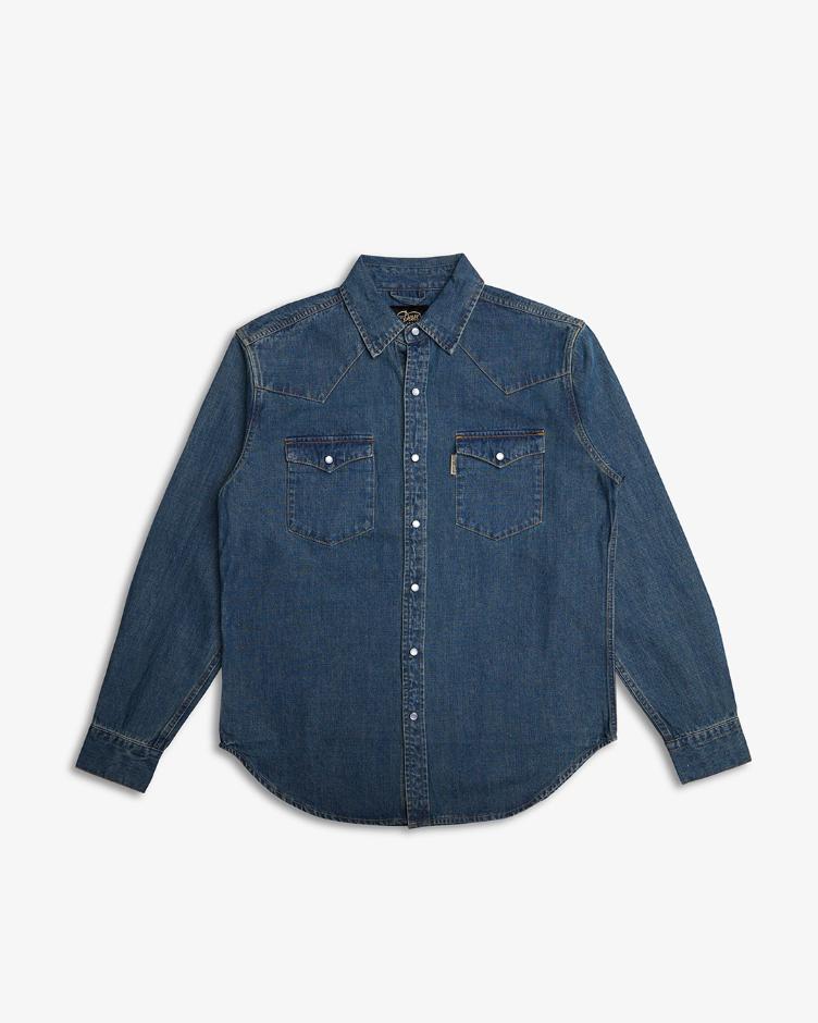 Hemd HARRIER DENIM bleach wash