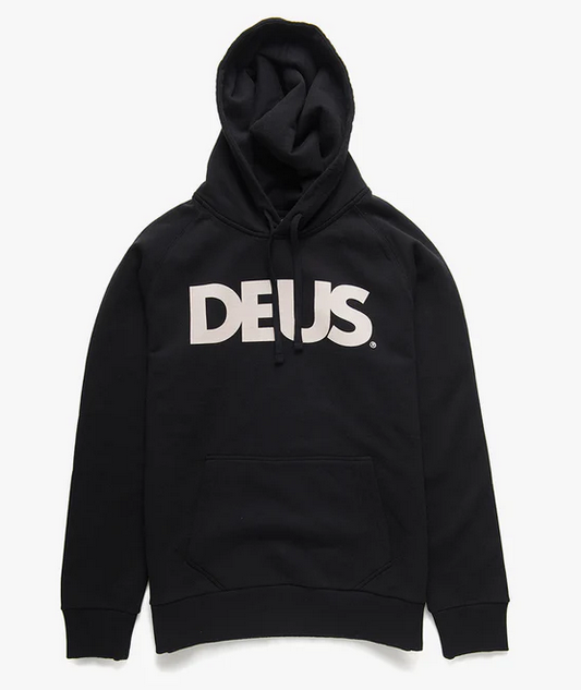 Hoodie ALL CAPS schwarz