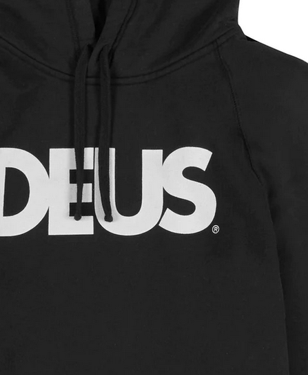 Hoodie ALL CAPS schwarz - 0
