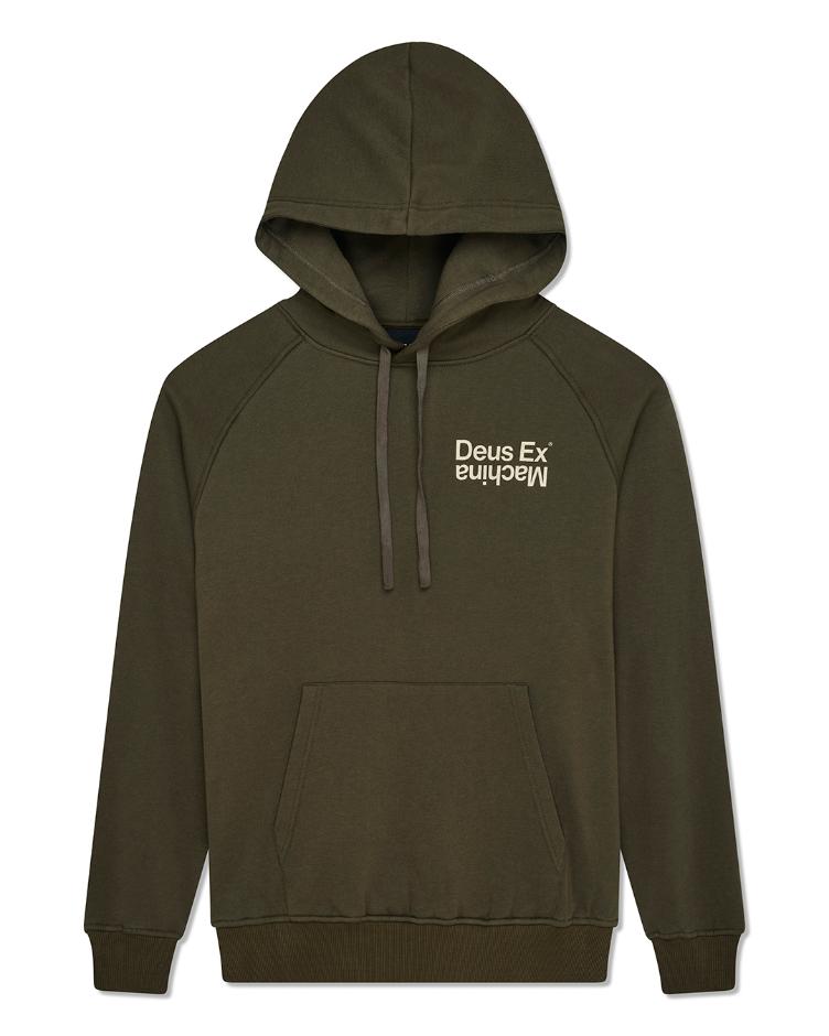 Hoodie AXIS dark olive