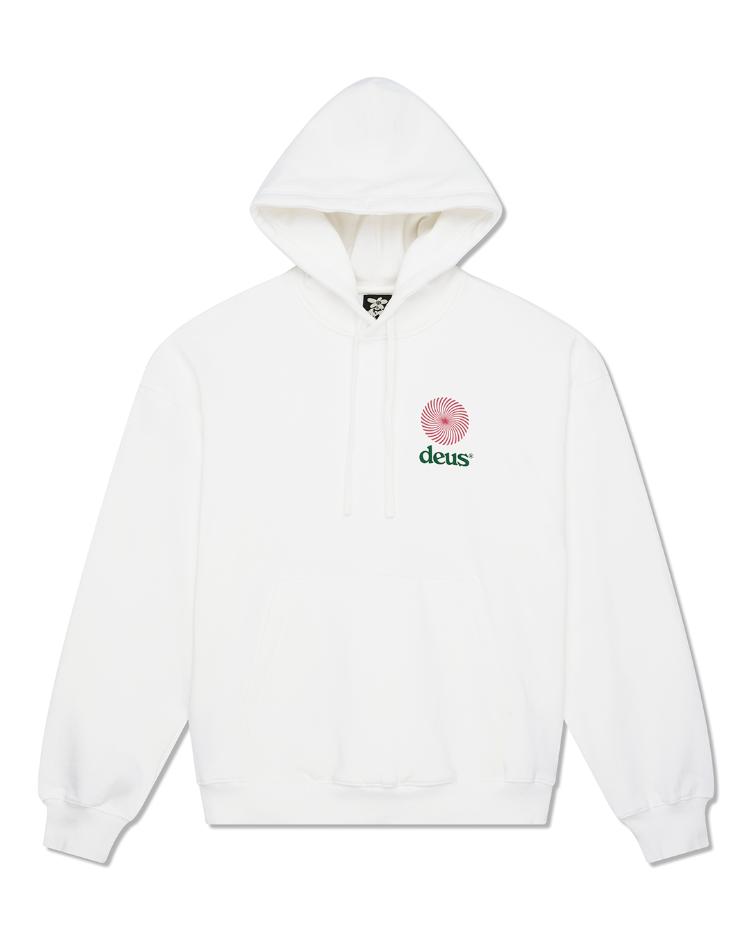 Hoodie STRATA vintage white - 1