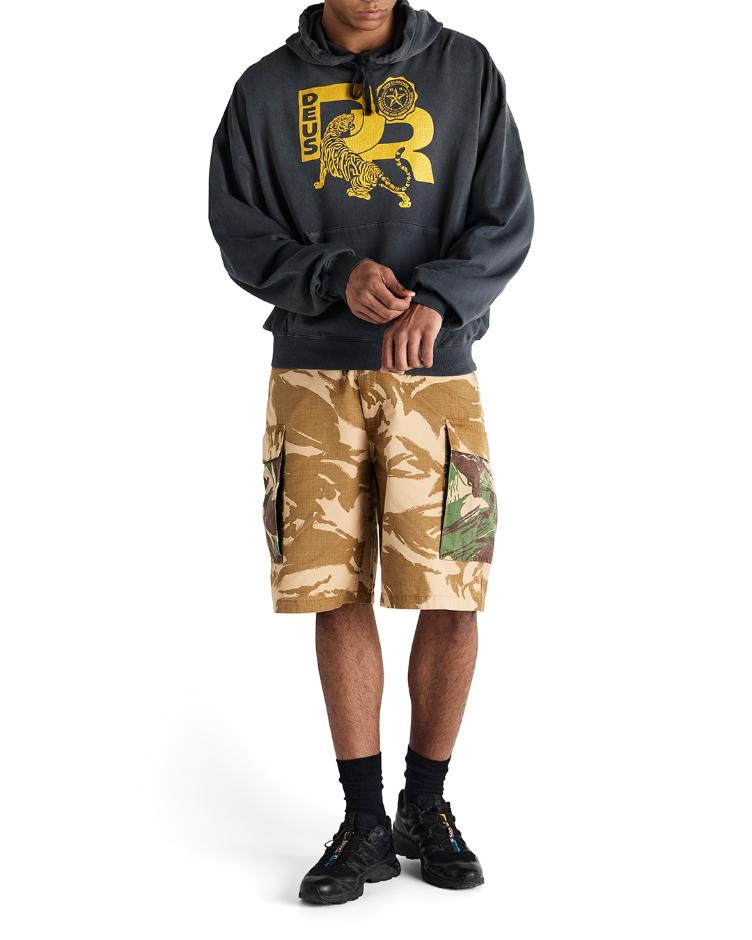 Hoodie STRONG ARM anthrazit - 1