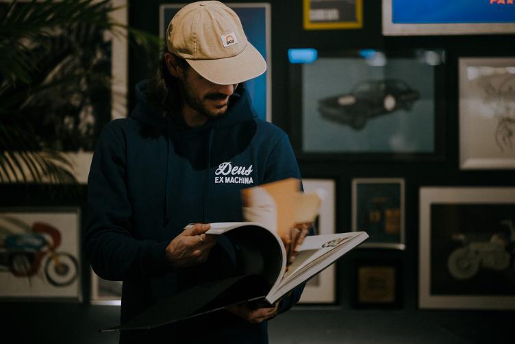 Hoodie ZURICH ADDRESS navy - 0