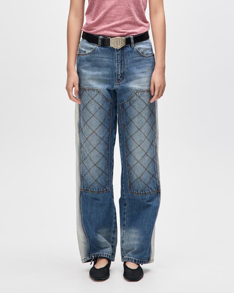 Hose DAYTON DOUBLE KNEE denim