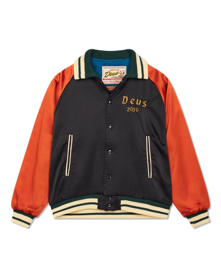 Jacke OFF BEAT bowling orange - 3