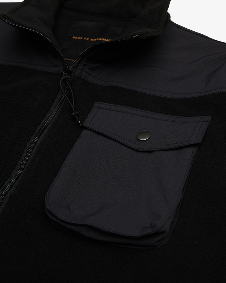 Jacke POLATEC FLEECE schwarz - 0