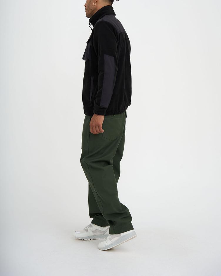 Jacke POLATEC FLEECE schwarz - 3