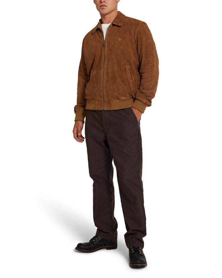 Jacke SANDSTORM SUEDE braun - 1