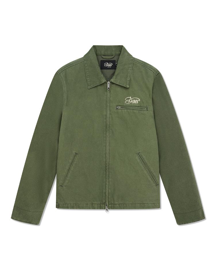 Jacke WORKWEAR OVERDYE cypress - 1