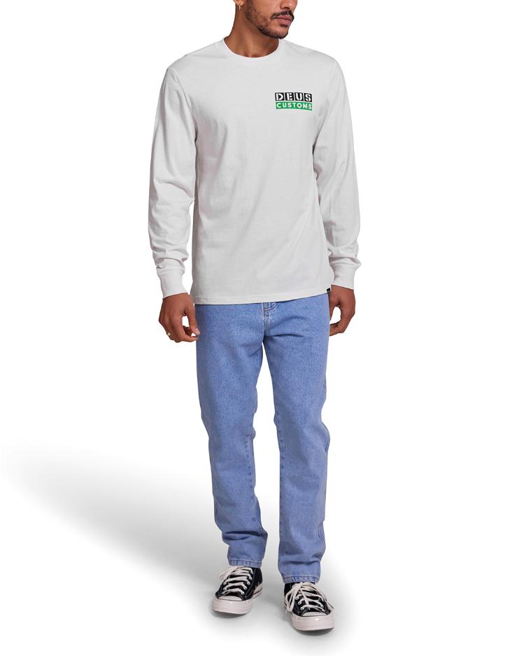 Longsleeve TICTAC vintage white