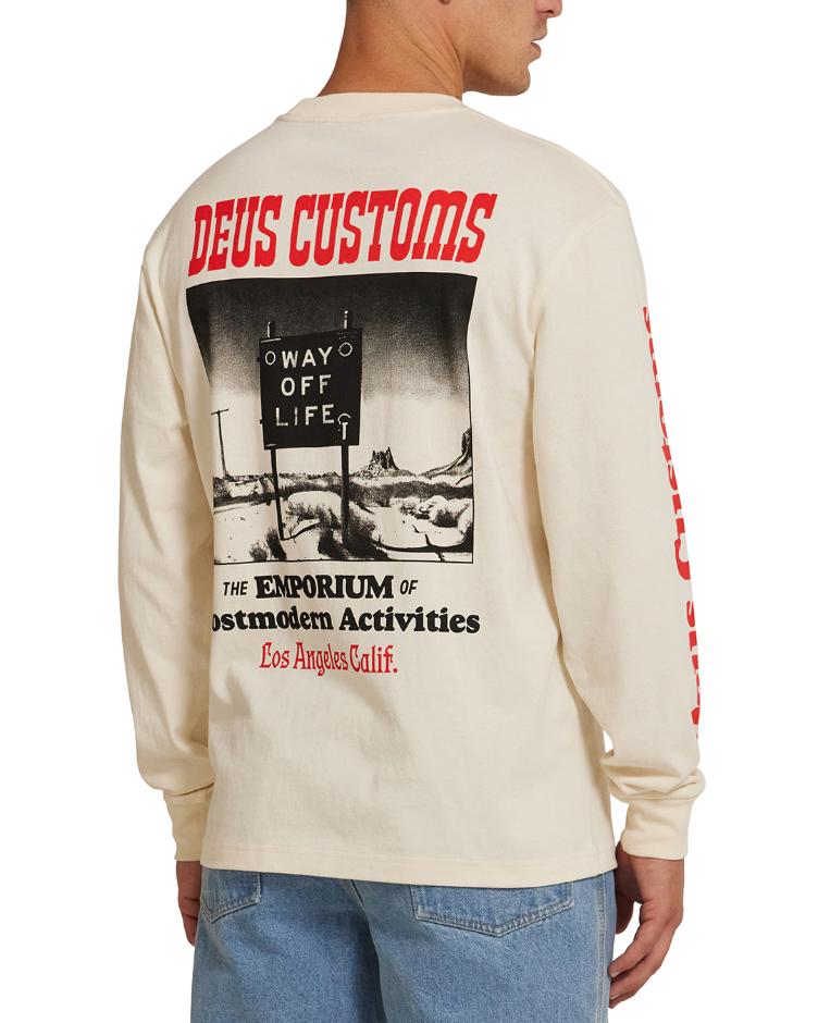 Longsleeve WAY OFF dirty white - 2
