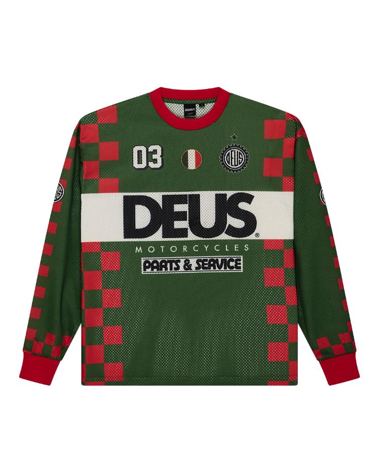 Moto Jersey OVERLAP green bee - 1