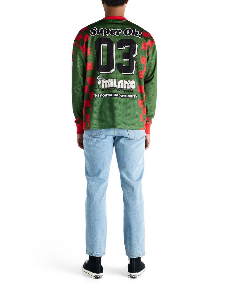 Moto Jersey OVERLAP green bee - 0
