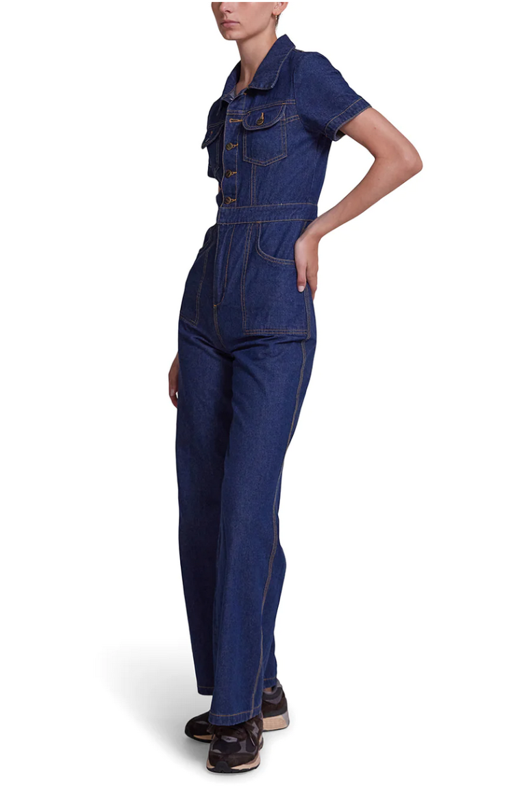 Overall BEATNIK vintage blue - 3