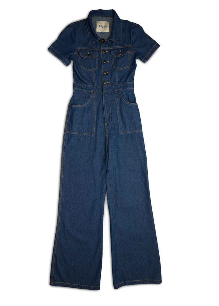 Overall BEATNIK vintage blue - 4