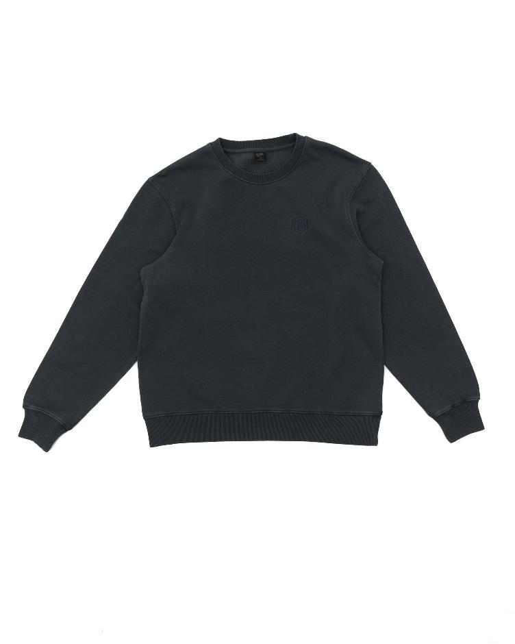 Pullover SHIELD GARMENT DYED anthrazit - 0