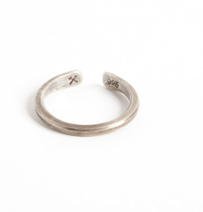 Ring CLASSIC CUFF sterling silber - 0