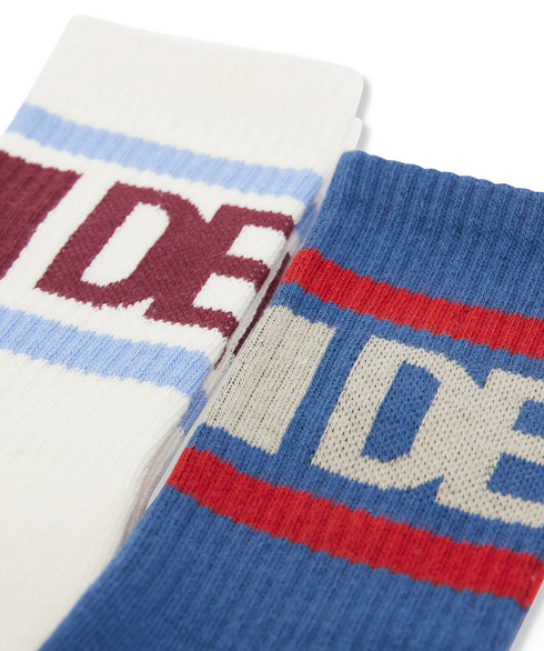 Socken BASED 2pack white/blue - 0