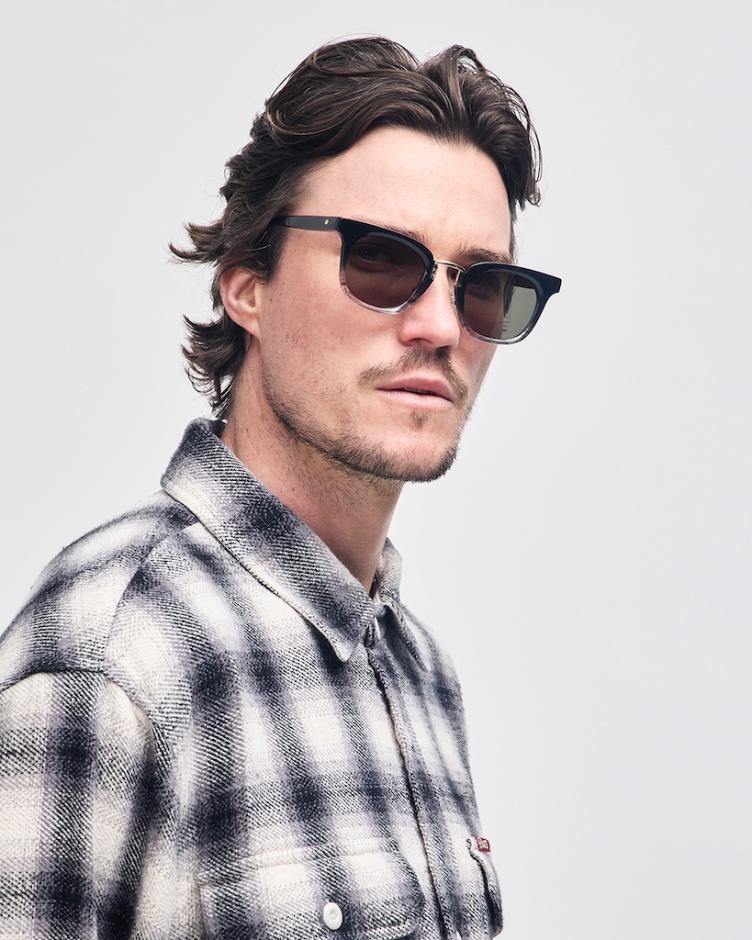 Sonnenbrille BOOKER black smoke