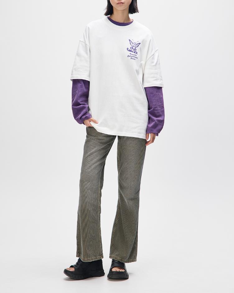 T-Shirt 24 HR vintage white - 3