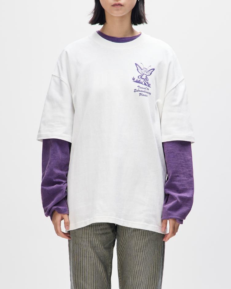 T-Shirt 24 HR vintage white - 1