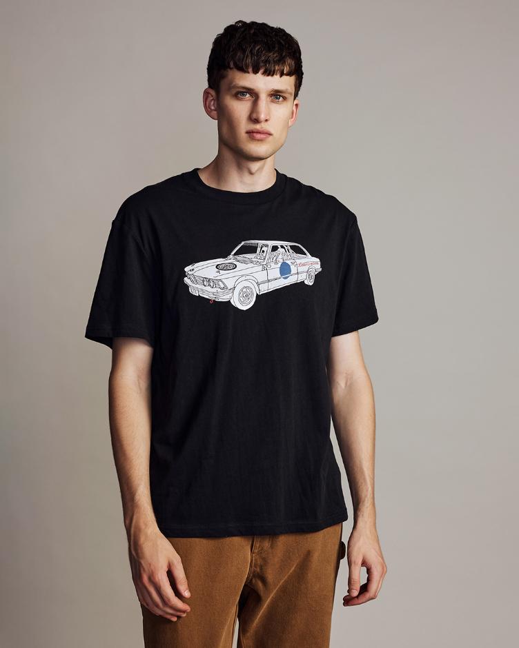 T-Shirt 323 RALLYEYE schwarz