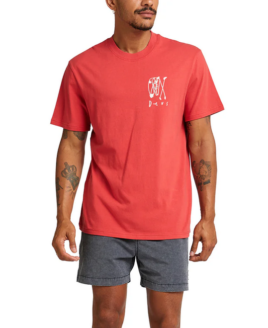 T-Shirt BOBSKULL rasperry