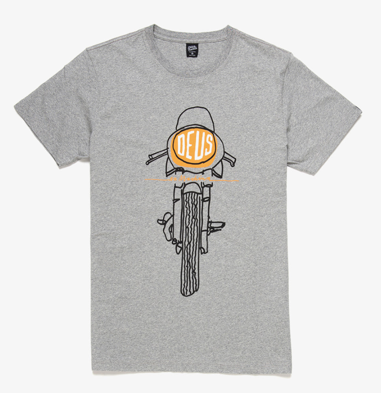T-Shirt FRONTAL MATCHLESS grau