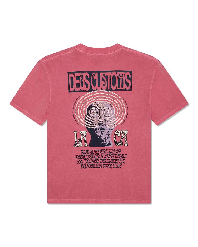 T-Shirt LABYRINTH raspberry