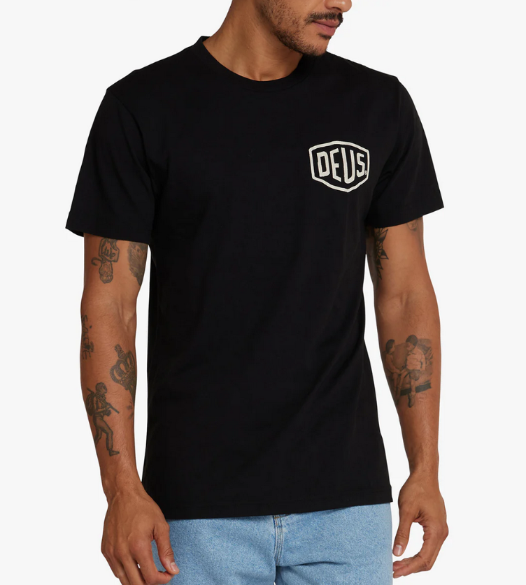 T-Shirt MILANO ADDRESS schwarz