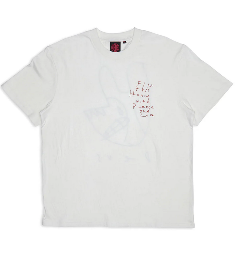 T-Shirt OLD HOUSE vintage white - 3