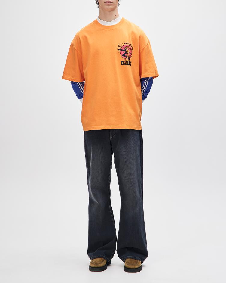 T-Shirt ROUGHNECK orange - 4