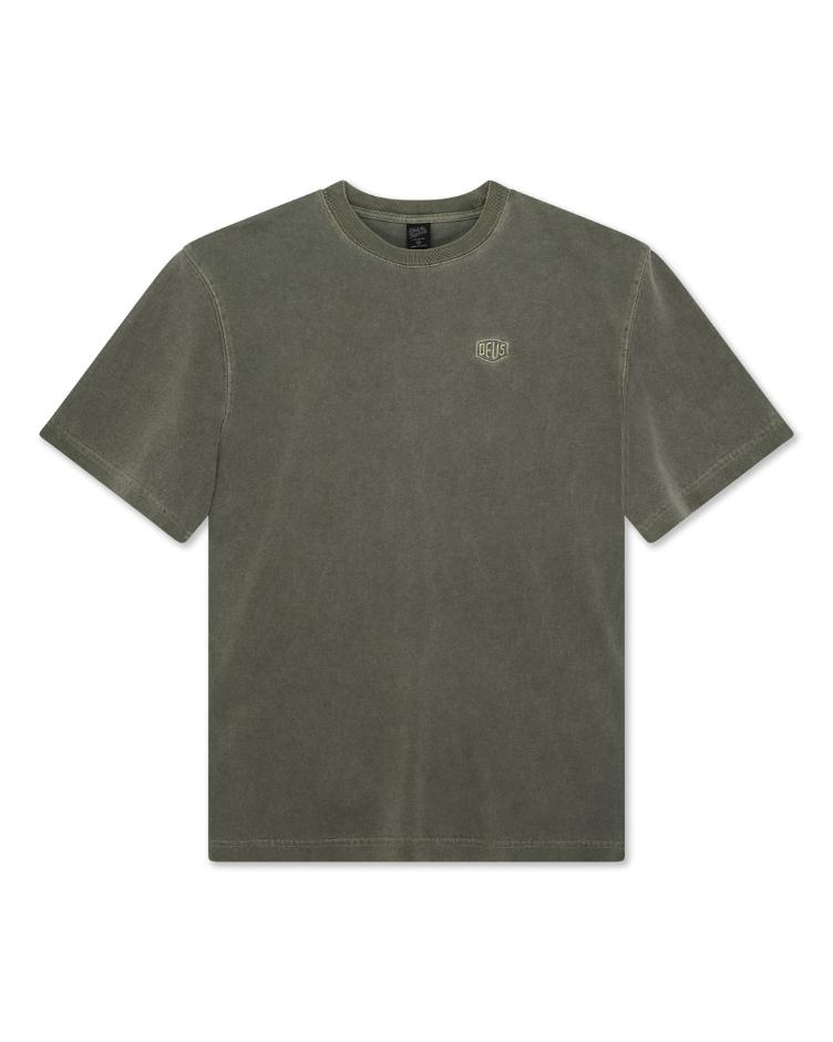T-Shirt SHIELD GARMENT DYED green