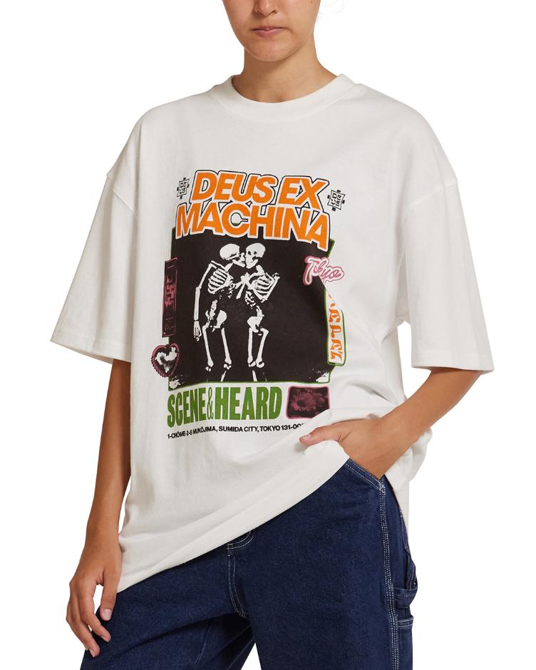 T-Shirt TAKOYAKI vintage white