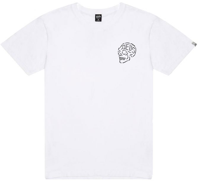 T-Shirt VENICE SKULL weiss