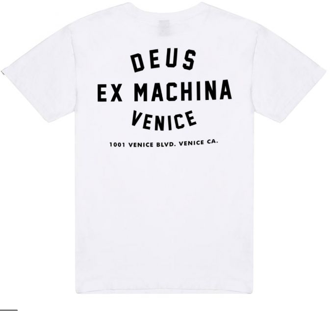 T-Shirt VENICE SKULL weiss - 0