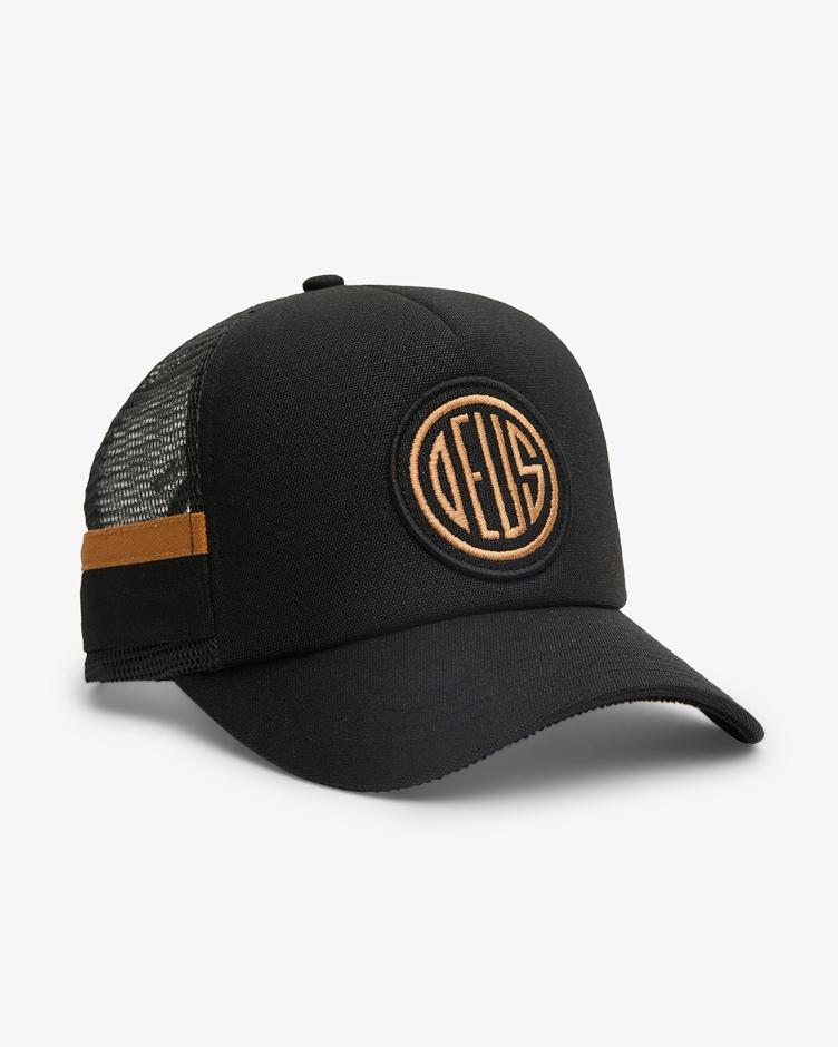 Trucker WOVEN PILL schwarz